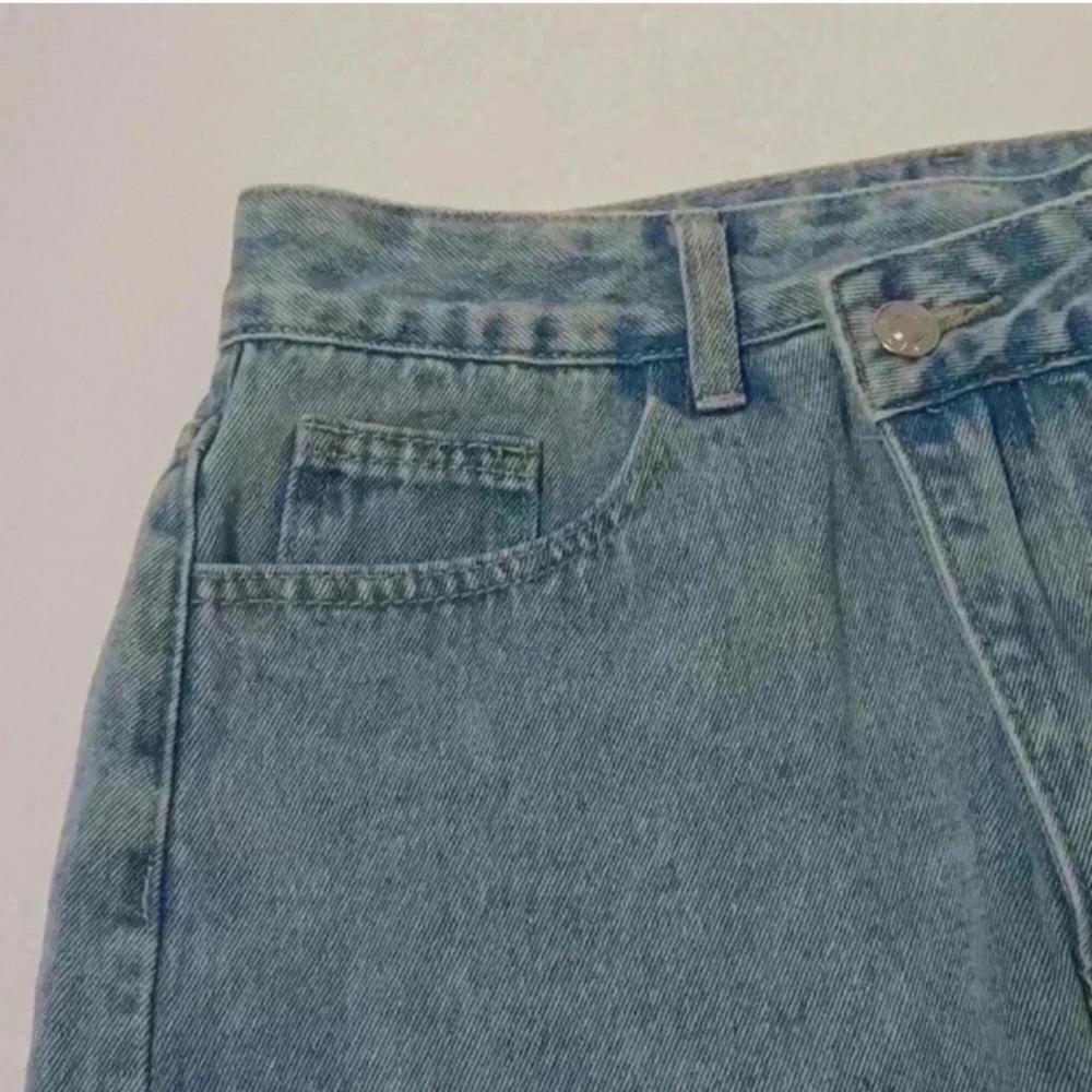 Womens unbalance jean skirts - Picture 6 of 13